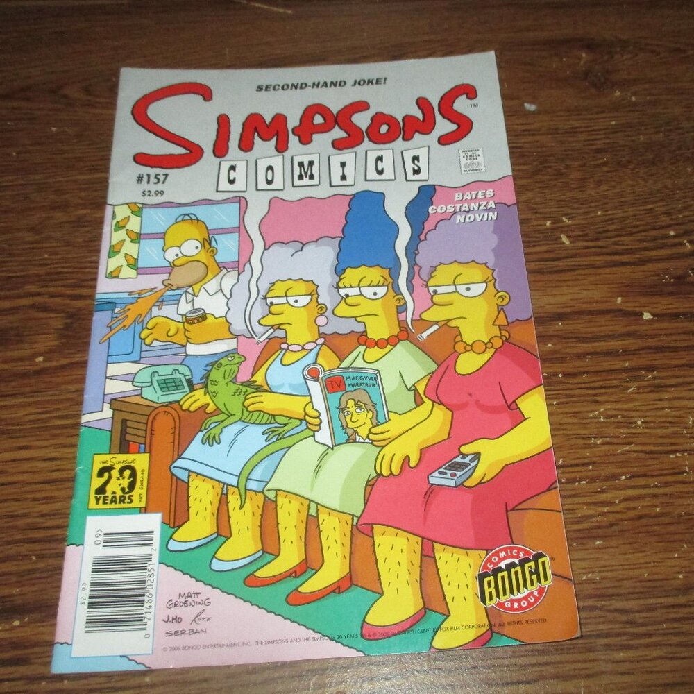 Simpsons Comics #157 (2009, Bongo Comics)